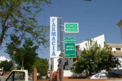 Banderolas para farmacias en Sevilla